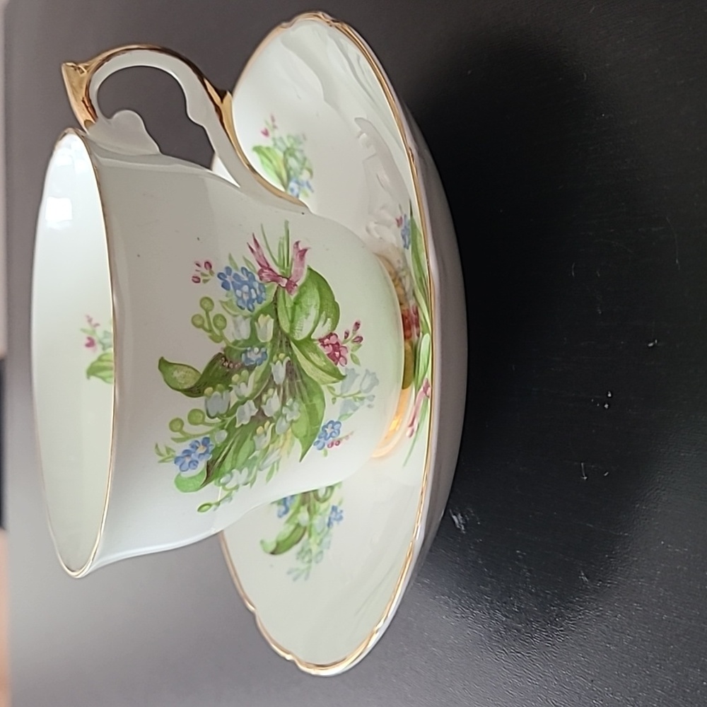 Vintage Regency China Teacup and Saucer